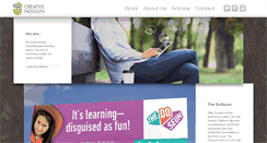Desktop Screenshot of creativenoggin.com